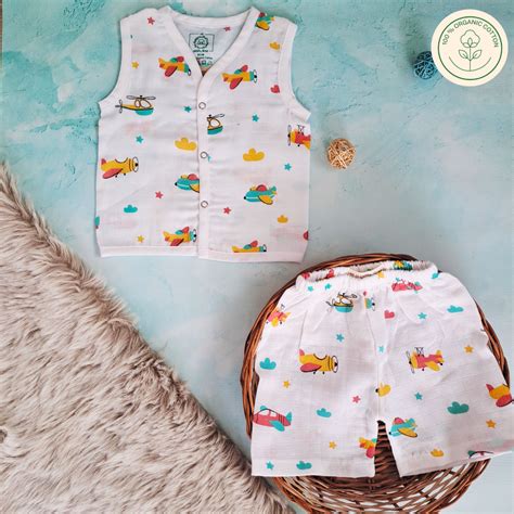 Air Hopper - Muslin Jabla and Shorts for Babies and Toddlers
