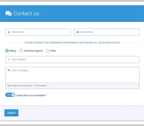 Image result for JavaScript Contact Form