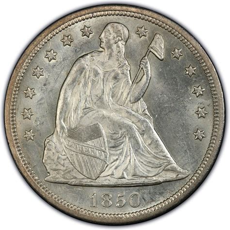 1850 Seated Liberty Silver Dollar Values - Live Pricing | CoinValues.com