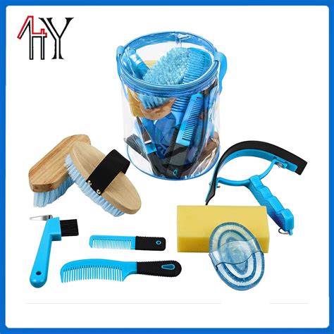 High Quality Horse Grooming Set Kits Horse Grooming Brushes Customized ...