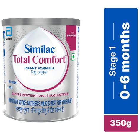 Buy Similac Total Comfort Infant Formula Powder (Up to 6 Months), 350 ...