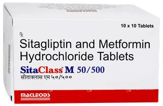 Sitaclass M 50/500 Tablet: Uses, Side Effects, Price & Substitutes