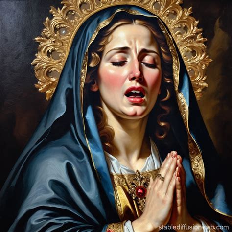 virgin mary painting Prompts | Stable Diffusion Online
