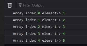 Image result for For Loop Array JavaScript