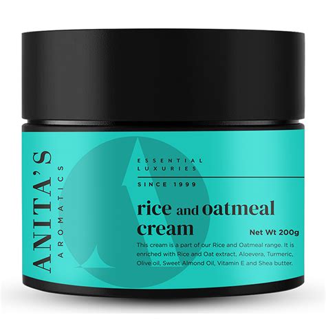 Rice & Oatmeal Cream | Body Spa | Anita's Aromatics