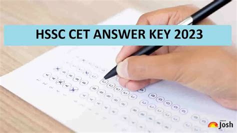 HSSC CET Answer key 2023 OUT on hssc.gov.in: Download PDF for Group C ...