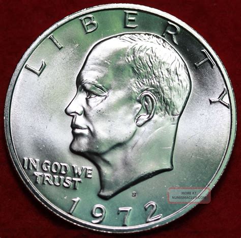 1972 eisenhower dollar type 1 - jafprocess
