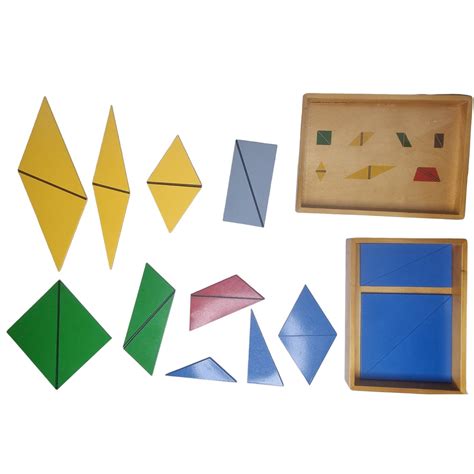 Montessori Constructive Triangles - Geometry Set – TOYWOOD