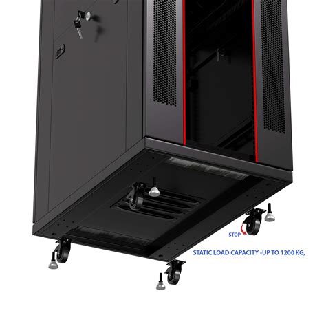 Buy Server Rack - 39 Inch Deep - Server Cabinet - on Wheels - Locking ...