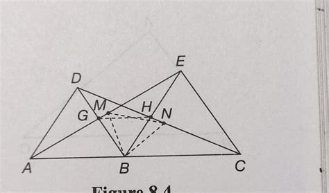 14. In the figure, ABD and BEC are both equilateral with A, B, C ...