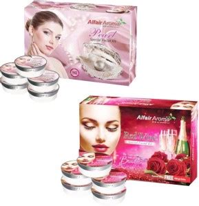 Alfair Aroma Pearl Red Wine Facial Kit - Price in India, Buy Alfair ...