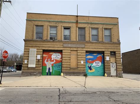 Lake Effect Brewing already sprucing up the corner of Lipps and Ainslie ...