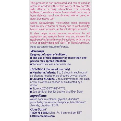 Little Remedies Noses Saline Spray Drops - Quotes Viral Update