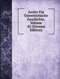 Amazon.in: Buy Archiv Fãr Ã–sterreichische Geschichte Book Online at ...