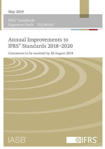 Buy Exposure Draft Annual Improvements to IFRS(R) Standards 2018-2020 ...