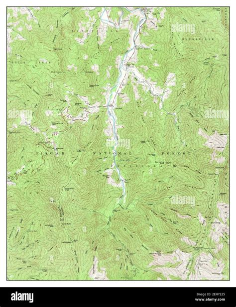 Mount Mitchell Topographic Map