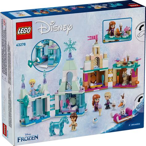Lego 43278 Disney Mini Arendelle Castle & Elsa's Ice Palace (306 Piece ...
