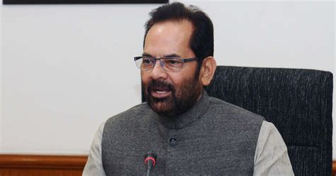 Mukhtar Abbas Naqvi: Saudi Arabia approves India’s plan to take Haj ...