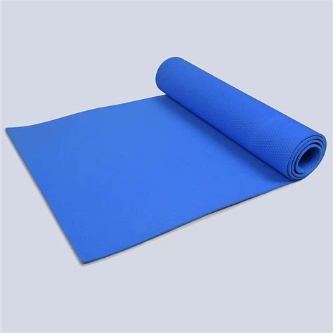 Buy BEATXP BLUE COLOR (6MM) YOGA MAT WITH CARRY STRAP|TEXTURED SURFACE ...