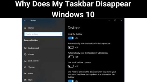 Taskbar Disappear 的图像结果