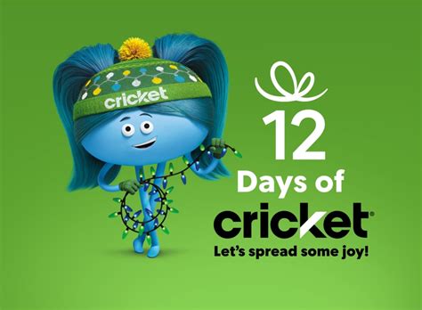 Cricket's 6th Annual 12 Days of Cricket Campaign | The Cricket ...