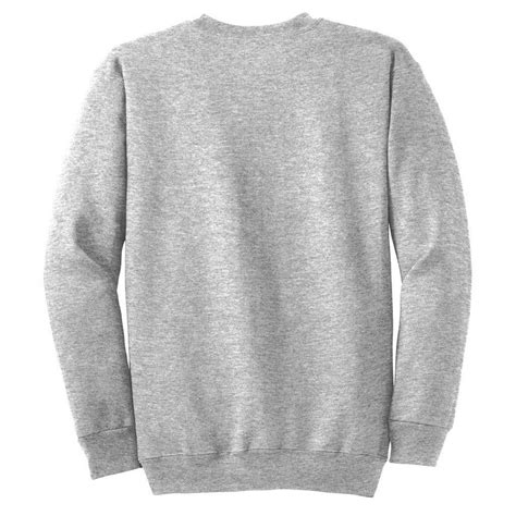 Port & Company Ash Grey Ultimate Crewneck Sweatshirt | Sweatshirts ...