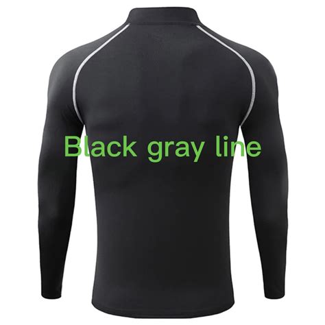 Men's Rash Guard Compression Long Sleeved Top For Man Quick Dry Swim ...