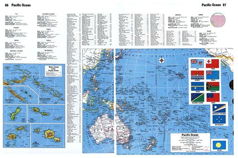 Large detailed map of Pacific Ocean islands | Other maps of the World | World | Mapsland | Maps ...