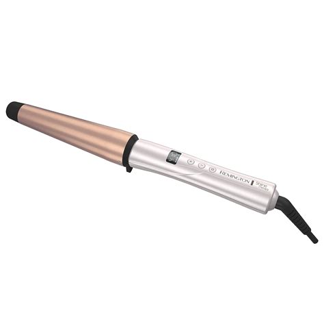 Amazon.com: REMINGTON SHINE THERAPY Curling Wand, Infused with Argan Oil & Keratin, 1-1 ½ Inch ...