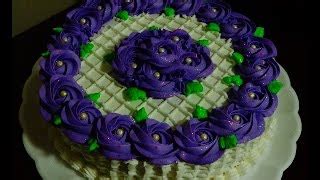 Bolo decorado Merengue Suíço dourando com Maçarico | Cantinho do Video