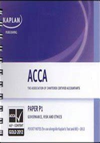 Buy P1 Governance, Risk and Ethics - Pocket Notes Book Online at Low ...