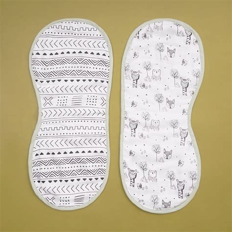 Buy Organic Baby Bibs and Burp Cloths Online | Fancy Fluff