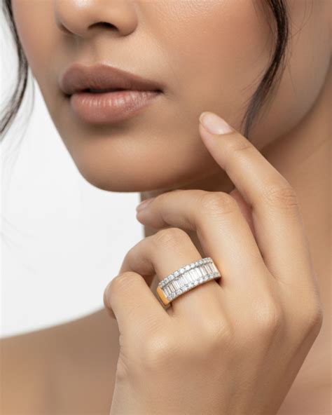 Regalia Baguette Band Ring 925 silver – Pirohaa