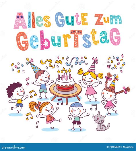 Happy Birthday Cards In German at Fernando Crawford blog