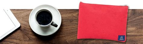 AQVA Cotton Canvas Zipper Pouches, Eco Friendly Multipurpose Pouch Bag ...