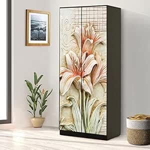 Decor1ders Self Adhesive Almirah Stickers | Almirah Door Wallpapers ...
