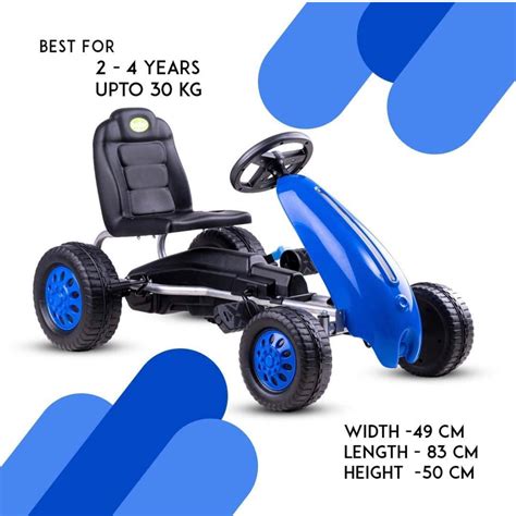Minikin Cruiser Pro Pedal Kids Go Kart I 2-6 Years