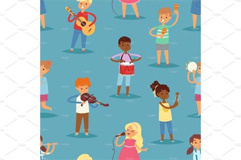 Cartoon People Singing