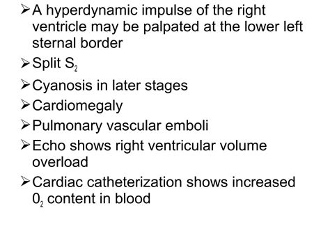 Atrial septal defect | PPT