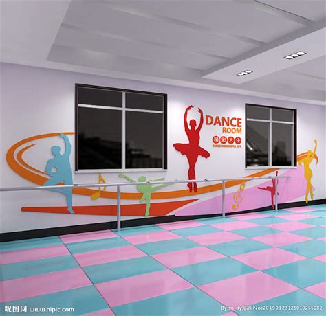 教育机构300平米装修案例_效果图 - 舞蹈室装修设计要点 - 设计本