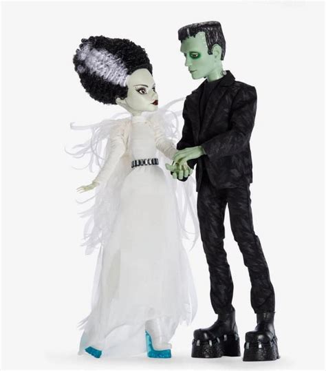 Mattel Creations Monster High Skullector Frankenstein & Bride of ...