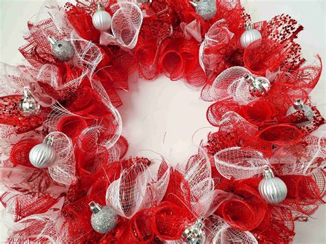Mesh Wreath DIY Easy 的图像结果