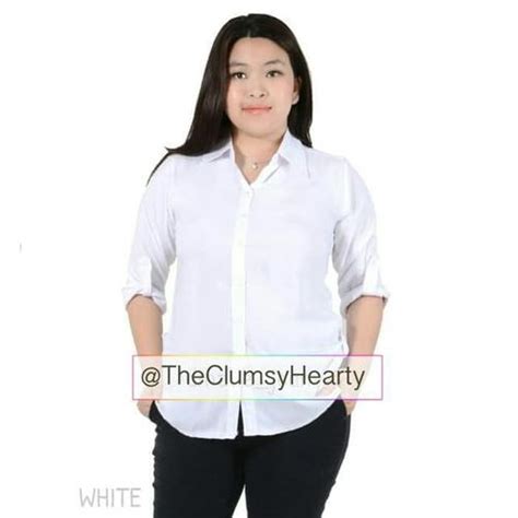 Jual PROMO Kemeja Putih Jumbo Kemeja Kerja Wanita Putih Kemeja Hijab ...