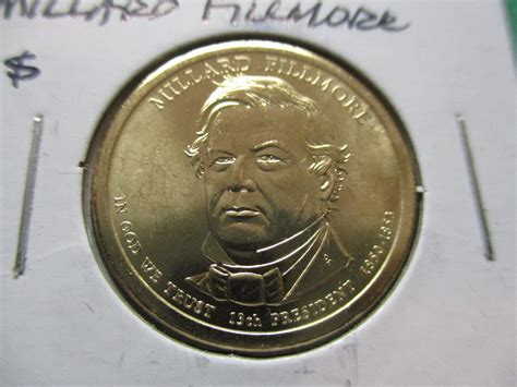 2010-P Millard Fillmore Presidential Dollar. Item: PD 10MF-07. - For ...