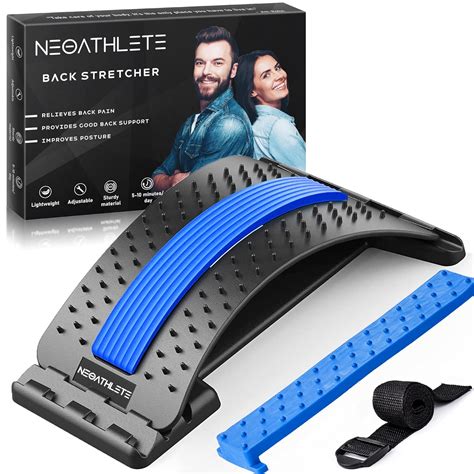 NEOATHLETE Spine Deck Back Stretcher for Lower Back Pain Relief ...