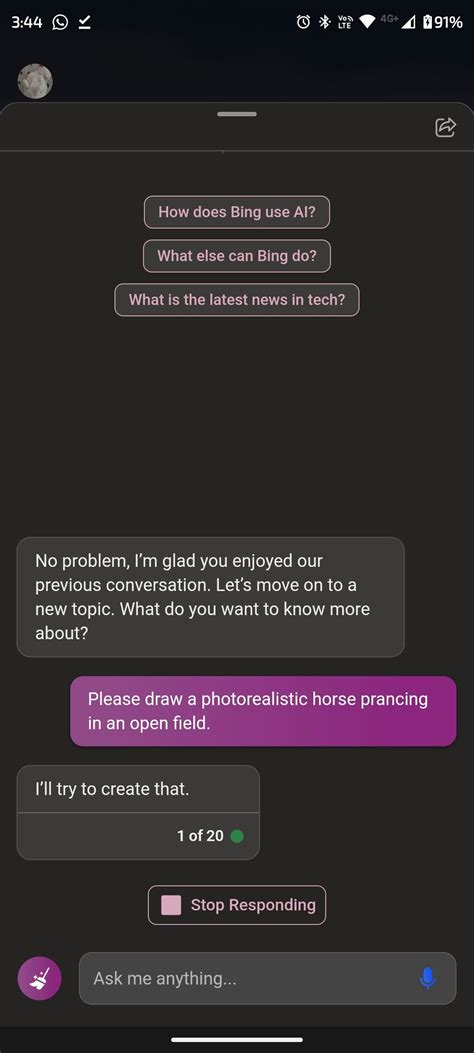 Bing Search App 的图像结果
