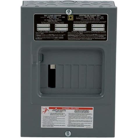 Buy QO 100 Amp 8-Space 16-Circuit Indoor Surface Mount Main Lug Load ...