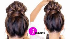 Hairstyle Easy To Make by 3 Minute Bun With Braids Hairstyle Easy Hairstyle Easy To Make