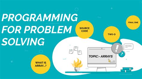 Processing of Arrays in Problem Solving 的图像结果