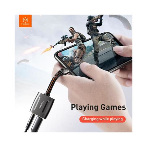 mcdodo 2 in 1 Aux iPhone Headphone Adapter & Charger India | Ubuy